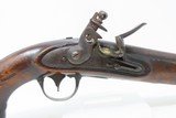 Antique ASA WATERS U.S. Model 1836 .54 Caliber Smoothbore FLINTLOCK Pistol
Punched with the Name C.H. THROOP - 4 of 23