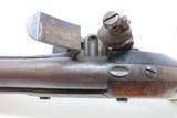 Antique ASA WATERS U.S. Model 1836 .54 Caliber Smoothbore FLINTLOCK Pistol
Punched with the Name C.H. THROOP - 10 of 23