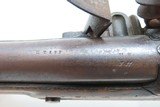 Antique ASA WATERS U.S. Model 1836 .54 Caliber Smoothbore FLINTLOCK Pistol
Punched with the Name C.H. THROOP - 12 of 23