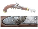 1851 HENRY ASTON US Contract Model 1842 DRAGOON .54 Cal. Smoothbore PistolAntebellum Percussion U.S. Military Contract Pistol - 1 of 20