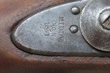 1851 HENRY ASTON US Contract Model 1842 DRAGOON .54 Cal. Smoothbore PistolAntebellum Percussion U.S. Military Contract Pistol - 6 of 20