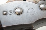 Antique Belgian NAGANT Model 1877 GENDARMERIE 9mm Cal. ROLLING BLOCK Pistol VERY SCARCE! 1 of 2000 DOUBLE BARREL POLICE Pistols - 16 of 21