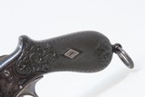Circa 1870 FINE ENGRAVED FRENCH Antique .380 Caliber DOUBLE ACTION Revolver Gorgeous Double/Single Action Revolver - 3 of 17
