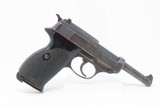c1944 WORLD WAR II German SPREEWERKE cyq Code P.38 9x19mm Luger Pistol C&R
Third Reich GERMAN “Wehrmacht” Sidearm - 17 of 20