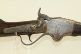 c1863 mfr. EARLY SPENCER Cavalry Rifle CIVIL WAR Antique Saddle Ring Carbine Low Serial Number Army Model in .52 Rimfire! - 4 of 22