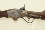c1863 mfr. EARLY SPENCER Cavalry Rifle CIVIL WAR Antique Saddle Ring Carbine Low Serial Number Army Model in .52 Rimfire! - 20 of 22