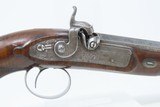 BRACE of ENGRAVED Antique CHARLES MOORE Percussion OFFICER’S Pistols c1830sBRITISH Pistols with MATCHED SERIAL NUMBERS - 22 of 25