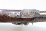 BRACE of ENGRAVED Antique CHARLES MOORE Percussion OFFICER’S Pistols c1830sBRITISH Pistols with MATCHED SERIAL NUMBERS - 10 of 25
