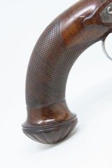 BRACE of ENGRAVED Antique CHARLES MOORE Percussion OFFICER’S Pistols c1830sBRITISH Pistols with MATCHED SERIAL NUMBERS - 21 of 25