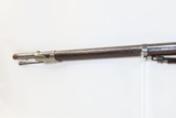Antique HARPERS FERRY U.S. Model 1842 SMOOTHBORE .69 Cal. Percussion MUSKET CIVIL WAR Musket Made in 1850 with BAYONET - 20 of 22