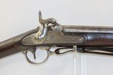 Antique HARPERS FERRY U.S. Model 1842 SMOOTHBORE .69 Cal. Percussion MUSKET CIVIL WAR Musket Made in 1850 with BAYONET - 4 of 22