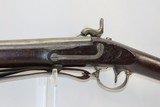 Antique HARPERS FERRY U.S. Model 1842 SMOOTHBORE .69 Cal. Percussion MUSKET CIVIL WAR Musket Made in 1850 with BAYONET - 18 of 22