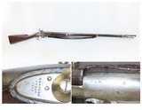 Antique HARPERS FERRY U.S. Model 1842 SMOOTHBORE .69 Cal. Percussion MUSKET CIVIL WAR Musket Made in 1850 with BAYONET - 1 of 22