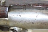 Antique HARPERS FERRY U.S. Model 1842 SMOOTHBORE .69 Cal. Percussion MUSKET CIVIL WAR Musket Made in 1850 with BAYONET - 12 of 22