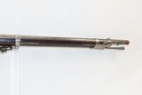 Antique HARPERS FERRY U.S. Model 1842 SMOOTHBORE .69 Cal. Percussion MUSKET CIVIL WAR Musket Made in 1850 with BAYONET - 6 of 22