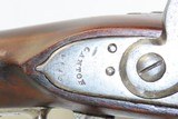 WAR of 1812 Antique U.S. R&C LEONARD Contract Model 1808 FLINTLOCK MusketWAR OF 1812 Dated; 1 of only 5,000 Made - 7 of 22