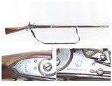 WAR of 1812 Antique U.S. R&C LEONARD Contract Model 1808 FLINTLOCK MusketWAR OF 1812 Dated; 1 of only 5,000 Made - 1 of 22
