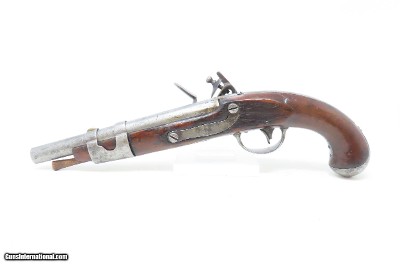 Antique SIMEON NORTH U.S. Model 1816 .54 Caliber Military FLINTLOCK PistolEarly American Army & Navy Sidearm! - Image 14 of 17