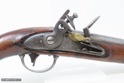 Antique SIMEON NORTH U.S. Model 1816 .54 Caliber Military FLINTLOCK PistolEarly American Army & Navy Sidearm! - Image 4 of 17