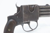 Rare GERMAN Schüler REFORM BREVETE Four Barrel .25 ACP Harmonica Pistol C&R Very Nice Oddity 4-Shot Conceal Carry Pistol Circa 1910 - 17 of 18