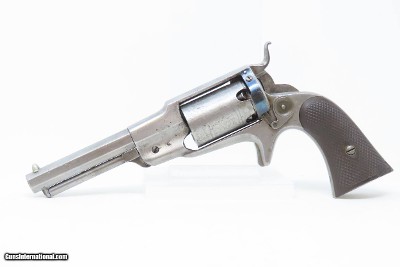 RARE Antique CIVIL WAR Remington-Beals 3rd Model Percussion POCKET REVOLVER Only About 1,000 Manufactured Ilion, New York - Image 2 of 17