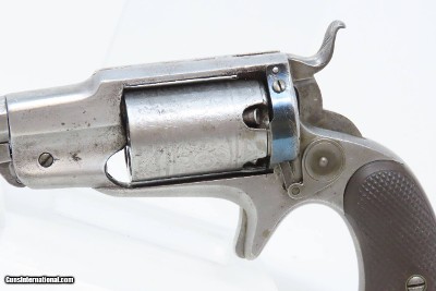 RARE Antique CIVIL WAR Remington-Beals 3rd Model Percussion POCKET REVOLVER Only About 1,000 Manufactured Ilion, New York - Image 4 of 17