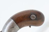 c1850 mfr. Antique ALLEN & WHEELOCK .31 Caliber Percussion PEPPERBOX PistolEarly American Double Action Revolver! - 6 of 21