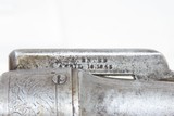 c1850 mfr. Antique ALLEN & WHEELOCK .31 Caliber Percussion PEPPERBOX PistolEarly American Double Action Revolver! - 9 of 21