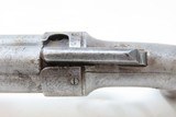 c1850 mfr. Antique ALLEN & WHEELOCK .31 Caliber Percussion PEPPERBOX PistolEarly American Double Action Revolver! - 11 of 21