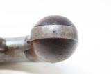 c1850 mfr. Antique ALLEN & WHEELOCK .31 Caliber Percussion PEPPERBOX PistolEarly American Double Action Revolver! - 15 of 21