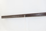 Antique ENGRAVED German WIGGENHOUSER & SOHN Double Barrel PINFIRE ShotgunBACK ACTION HAMMER Gun with HARDWOOD TAKEDOWN CASE - 11 of 22