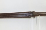 Antique ENGRAVED German WIGGENHOUSER & SOHN Double Barrel PINFIRE ShotgunBACK ACTION HAMMER Gun with HARDWOOD TAKEDOWN CASE - 15 of 22
