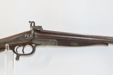 Antique ENGRAVED German WIGGENHOUSER & SOHN Double Barrel PINFIRE ShotgunBACK ACTION HAMMER Gun with HARDWOOD TAKEDOWN CASE - 19 of 22