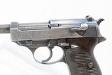 World War II WALTHER "ac/41" Code P.38 GERMAN MILITARY Semi-Auto C&R Pistol Third Reich 9mm Semi-Auto Pistol with blm/44 HOLSTER - 8 of 24
