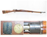 Pre-WWI SWEDISH CARL GUSTAF Model 1896 6.5x55mm MAUSER Bolt Action RIFLE C&R 1910 Dated Military/Infantry Rifle - 1 of 23