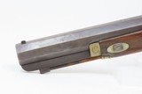 J.P. LOWER of DENVER, CO Deringer Type .40 Cal. Pistol Philadelphia Antique Rare Mid-19th Century Single Shot Sidearm - 17 of 17