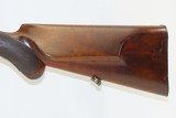 ENGRAVED A. HILLER SxS GERMAN Rifle & 16g. Shotgun Combination CAPE GUN C&R With CHECKERED STOCK and BEAUTIFUL ENGRAVINGS - 3 of 24