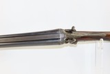 ENGRAVED A. HILLER SxS GERMAN Rifle & 16g. Shotgun Combination CAPE GUN C&R With CHECKERED STOCK and BEAUTIFUL ENGRAVINGS - 14 of 24