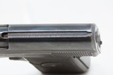 German WALTHER Model 9 Striker Fired Semi-Auto Pistol 6.35mm .25 ACP C&RWORLD WAR II Era Pistol Made Circa 1921-45 - 7 of 17
