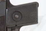 German WALTHER Model 9 Striker Fired Semi-Auto Pistol 6.35mm .25 ACP C&RWORLD WAR II Era Pistol Made Circa 1921-45 - 3 of 17