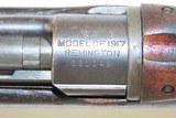 WORLD WAR I Era REMINGTON U.S. Model 1917 Bolt Action MILITARY Rifle C&R
WWI .30-06 Caliber American Rifle with “R/9-18” Barrel - 9 of 20