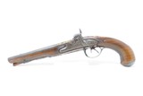 FRENCH Antique Late 1700s Double Barrel Pistol
Nice .50 Caliber Twin Barrels with GOLD ACCENTS - 2 of 18