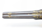 FRENCH Antique Late 1700s Double Barrel Pistol
Nice .50 Caliber Twin Barrels with GOLD ACCENTS - 9 of 18