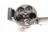 ENGRAVED, GOLD, SILVER, NICKEL, Carved IVORY “BABY RUSSIAN” S&W 38 Revolver
Rare, Early 4-Digit Baby Russian 1st Model Circa 1876 - 14 of 17