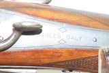 RARE .45-70 GOVT-12 Gauge Antique CHARLES DALY Engraved GERMAN DRILLING S&S Side Lever Combination Gun Made by J.P. Sauer & Sohn - 6 of 23