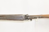 RARE .45-70 GOVT-12 Gauge Antique CHARLES DALY Engraved GERMAN DRILLING S&S Side Lever Combination Gun Made by J.P. Sauer & Sohn - 15 of 23