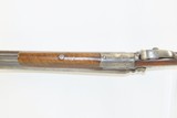 RARE .45-70 GOVT-12 Gauge Antique CHARLES DALY Engraved GERMAN DRILLING S&S Side Lever Combination Gun Made by J.P. Sauer & Sohn - 10 of 23