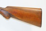RARE .45-70 GOVT-12 Gauge Antique CHARLES DALY Engraved GERMAN DRILLING S&S Side Lever Combination Gun Made by J.P. Sauer & Sohn - 3 of 23