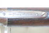 c1889 Antique WINCHESTER Model 1873 .38-40 WCF Lever Action REPEATING RIFLEIconic Repeater Chambered with Initials “EHK” - 11 of 20