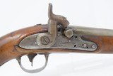 Antique ROBERT JOHNSON US Model 1836 .54 Cal. Smoothbore Conversion PistolSTANDARD ISSUE of the MEXICAN-AMERICAN WAR! - 4 of 18